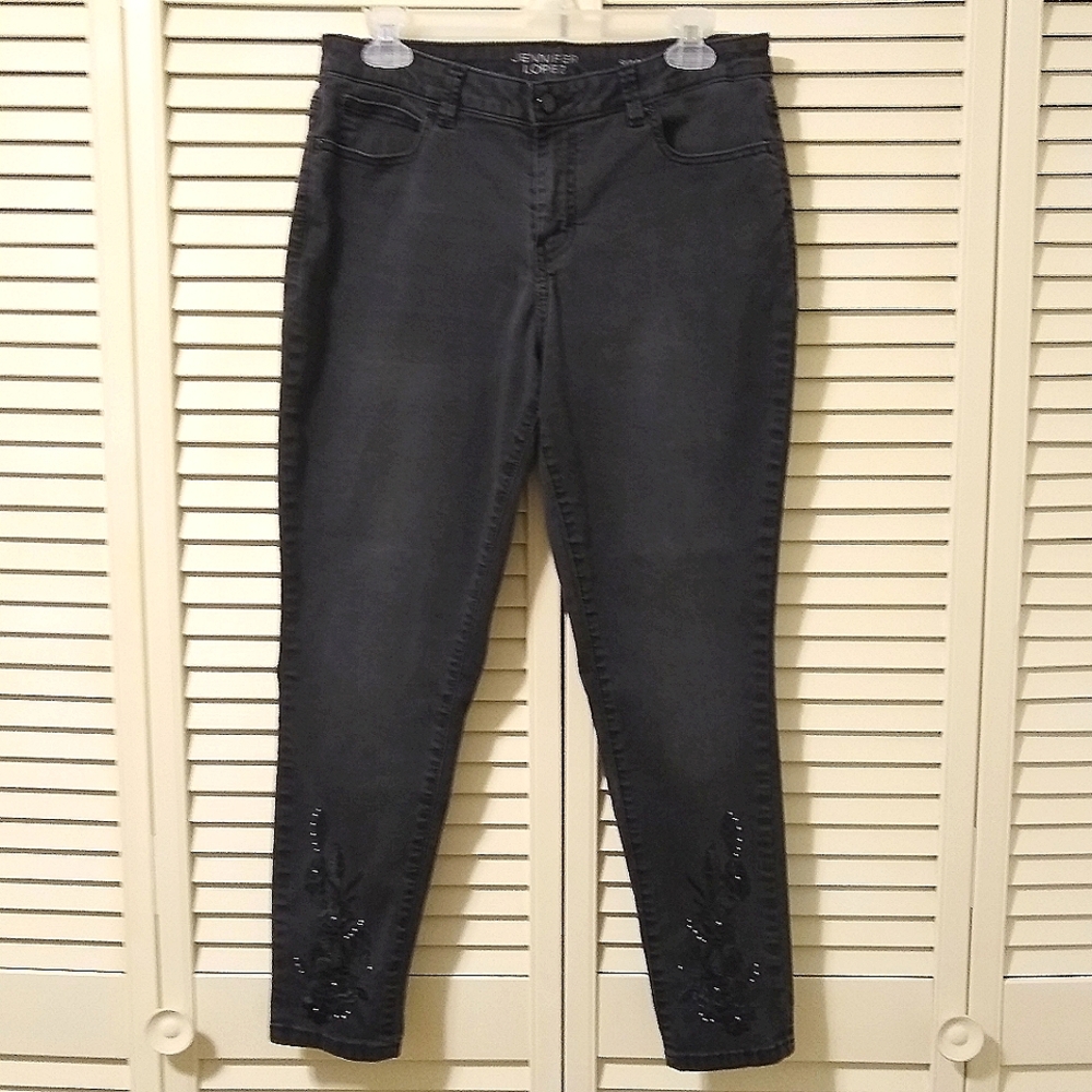 Jennifer Lopez Skinny Ankle Jeans